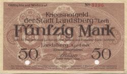 Landsberg - Stadt - April 1919 - 50 Mark