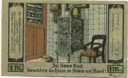 Langeneß-Nordmarsch - Gemeinde - 1.9.1921 - 1 Mark