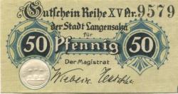 Langensalza (Bad) - Stadt - -- - 50 Pfennig