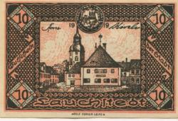 Lauchstedt (Bad) - Stadt - 1919 - 10 Pfennig