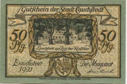 Lauchstedt (Bad) - Stadt - 1921 - 50 Pfennig