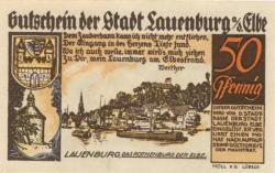 Lauenburg - Stadt - -- - 50 Pfennig