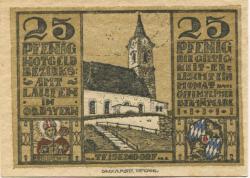 Laufen (und Tittmoning) - Bezirk - 1920 - 25 Pfennig
