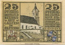 Laufen (und Tittmoning) - Bezirk - 1920 - 25 Pfennig