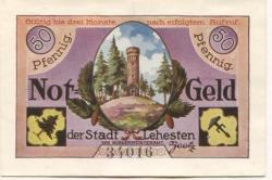 Lehesten - Stadt - -- - 50 Pfennig