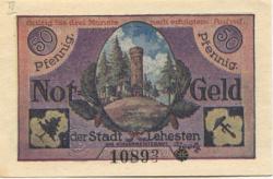 Lehesten - Stadt - -- - 50 Pfennig