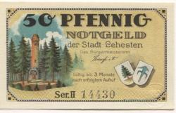 Lehesten - Stadt - -- - 50 Pfennig