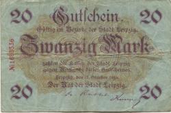 Leipzig - Stadt - 17.10.1918 - 20 Mark