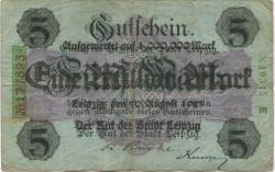 Leipzig - Stadt - 10.8.1923 - 1 Million Mark