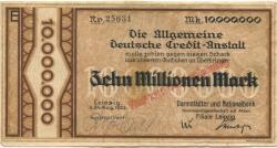 Leipzig - Darmstädter und Nationalbank KaA, Filiale Leipzig - 24.8.1923 - 10 Millionen Mark