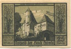 Lobeda (heute: Jena) - Stadt - 1921 - 25 Pfennig
