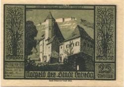 Lobeda (heute: Jena) - Stadt - 1921 - 25 Pfennig