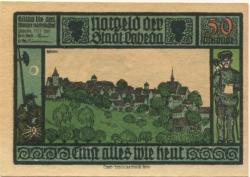 Lobeda (heute: Jena) - Stadt - 1921 - 50 Pfennig