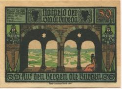 Lobeda (heute: Jena) - Stadt - 1921 - 50 Pfennig