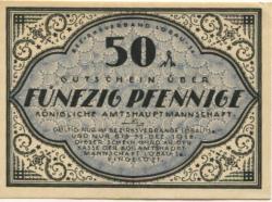 Löbau - Amtshauptmannschaft - 1917 - 31.12.1918 - 50 Pfennig