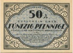 Löbau - Amtshauptmannschaft - 1917 - 31.12.1919 - 50 Pfennig