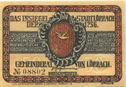 Lörrach - Stadt - -- - 50 Pfennig