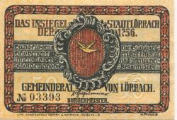 Lörrach - Stadt - -- - 50 Pfennig