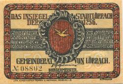 Lörrach - Stadt - -- - 50 Pfennig