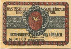 Lörrach - Stadt - -- - 50 Pfennig
