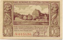 Lötzen (heute: PL-Gizycko) - Stadt - 1.11.1920 - 10 Pfennig