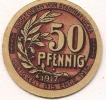 Lucka - Stadt - 1917 - 50 Pfennig