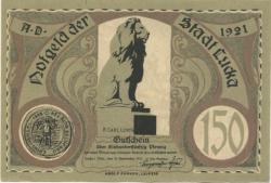 Lucka - Stadt - 1917 - 150 Pfennig