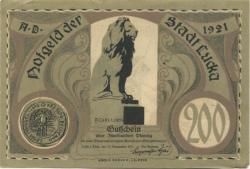 Lucka - Stadt - 1917 - 200 Pfennig