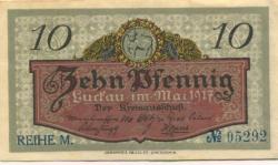 Luckau - Kreis - Mai 1917 - 31.12.1918 - 10 Pfennig