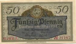 Luckau - Kreis - Mai 1917 - 31.12.1918 - 50 Pfennig