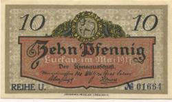 Luckau - Kreis - Mai 1917 - 31.12.1919 - 10 Pfennig