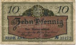 Luckau - Kreis - Mai 1917 - 31.12.1920 - 10 Pfennig