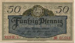 Luckau - Kreis - Mai 1917 - 31.12.1920 - 50 Pfennig