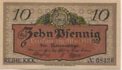 Luckau - Kreis - Mai 1917 - 10 Pfennig