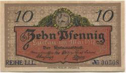 Luckau - Kreis - Mai 1917 - 10 Pfennig