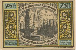 Lüneburg - Verkehrsverein - 1921 - 75 Pfennig 