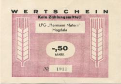 Magdala - LPG Hermann Matern - -- - -.50 Mark 