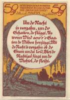 Malchin - Stadt - - 15.2.1922 - 50 Pfennig