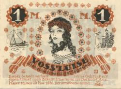 Malente-Gremsmühlen - Gemeinde - 20.11.1920 - 1 Mark