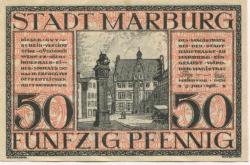 Marburg - Stadt - 1921 - 50 Pfennig