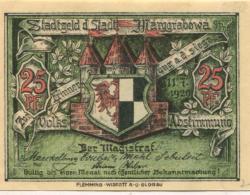 Marggrabowa (heute: PL-Olecko) - Stadt - -- - 25 Pfennig
