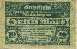Marienberg - Amtshauptmannschaft - 2.11.1918 - 10 Mark