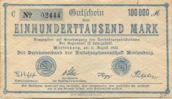 Marienberg - Amtshauptmannschaft - 11.8.1923 - 100000 Mark