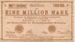Marienberg - Amtshauptmannschaft - 11.8.1923 - 1 Million Mark