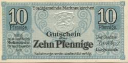 Markneukirchen - Stadt - - 31.12.1918 - 10 Pfennig