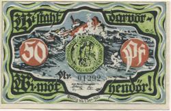 Marne - Stadt - - 1.1.1922 - 50 Pfennig