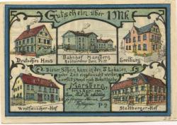 Notgeld R Bodenschatz Marsberg Eresburg Hotel Deutsches Haus
