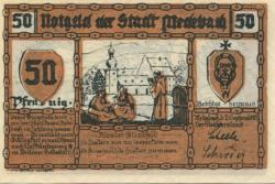 Medebach - Stadt - 2.9.1921 - 50 Pfennig