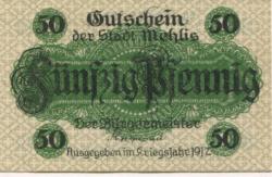 Mehlis (heute: Zella-Mehlis - Stadt - 1917 - 50 Pfennig