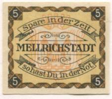Mellrichstadt - Bezirkssparkasse - -- - 5 Pfennig